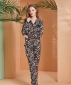 PJS 27064 Kadın Düğmeli Pijama Takımı