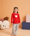 Pjs 28063 Çocuk Sıfır Yaka Pijama Takımı