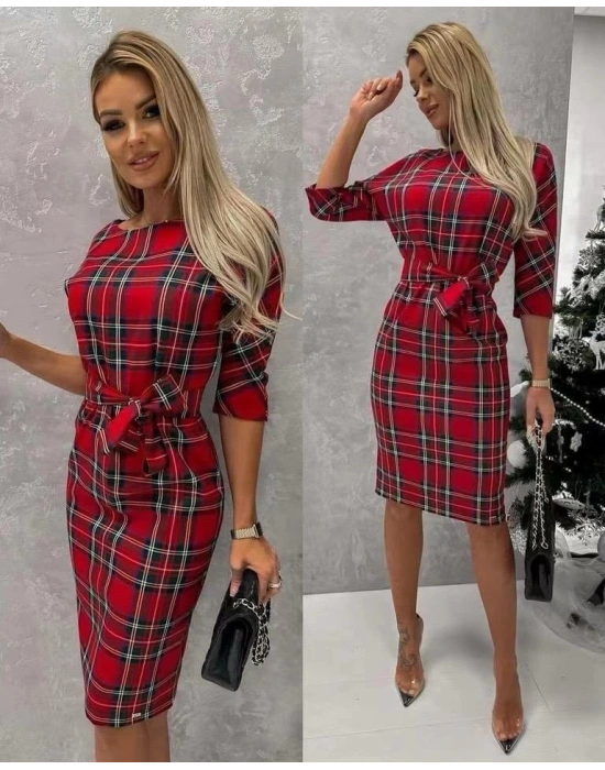 Kadın Dalgıc Kumaş Djıtal Baskılı Elbıse