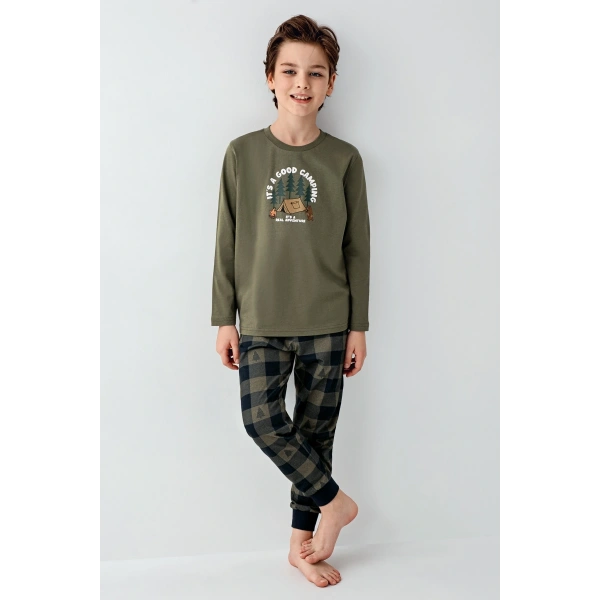 Arnetta 3500-2 Erkek Çocuk Uzun Kol Pijama Takım