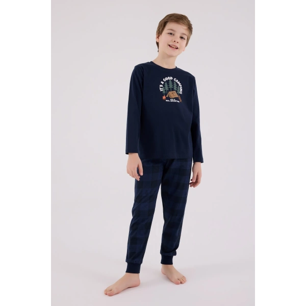 Arnetta 3500-2 Erkek Çocuk Uzun Kol Pijama Takım