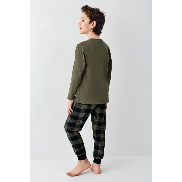 Arnetta 3500-2 Erkek Çocuk Uzun Kol Pijama Takım