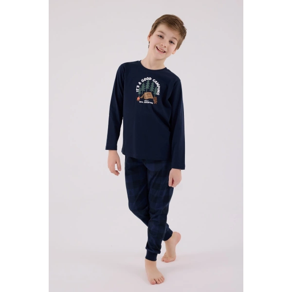 Arnetta 3500-2 Erkek Çocuk Uzun Kol Pijama Takım