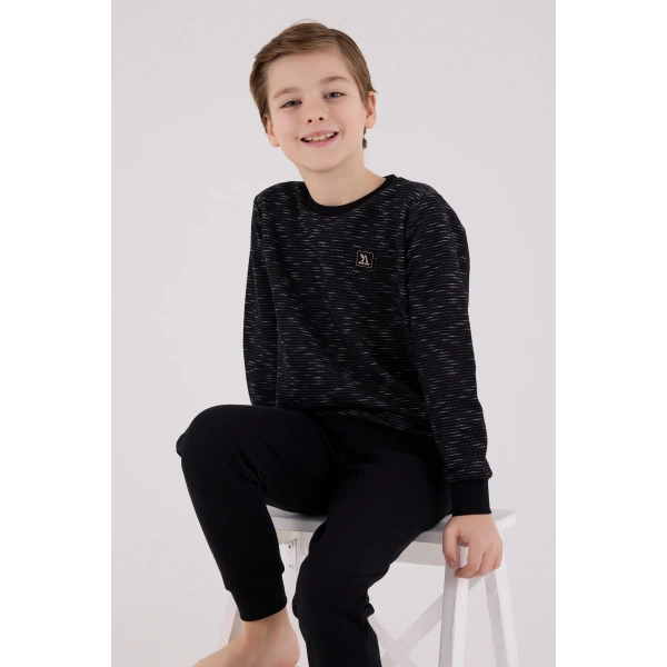 Arnetta 3504-G Erkek Çocuk Uzun Kol Pijama Takım