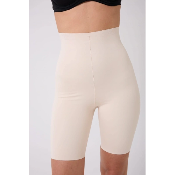 Freshness 1007 Lazer Kesim Silikonlu Yüksek Bel Şort Korse