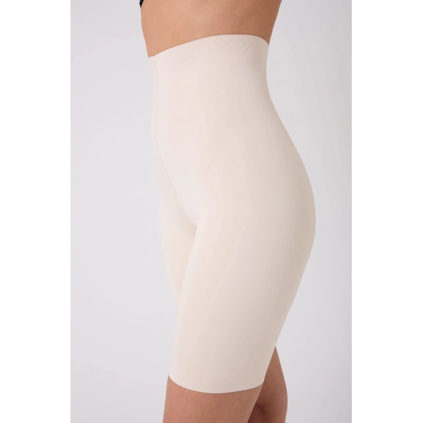 Freshness 1007 Lazer Kesim Silikonlu Yüksek Bel Şort Korse