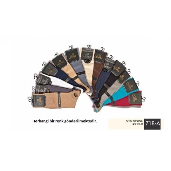 Gama %100 Merserize Erkek Çorabı