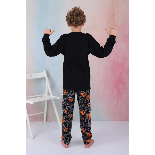 Kapitex 5154 Erkek Çocuk Uzun Kol Pijama Takımı