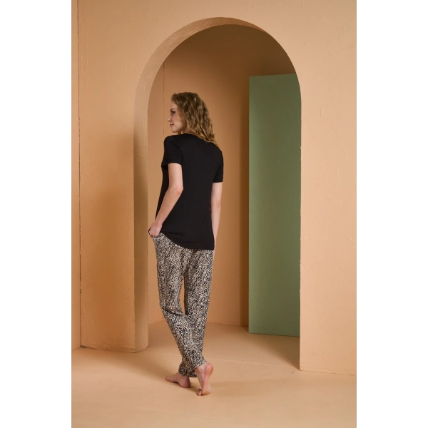 PJS 27036 Kadın Kısa Kol Pijama Takımı