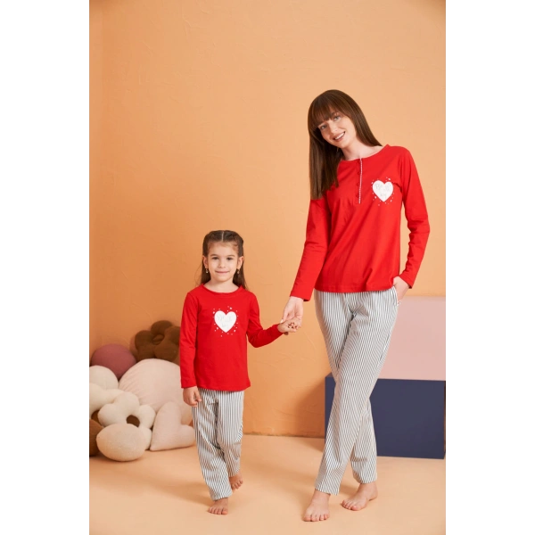 Pjs 28062 Kadın Patlı Pijama Takım