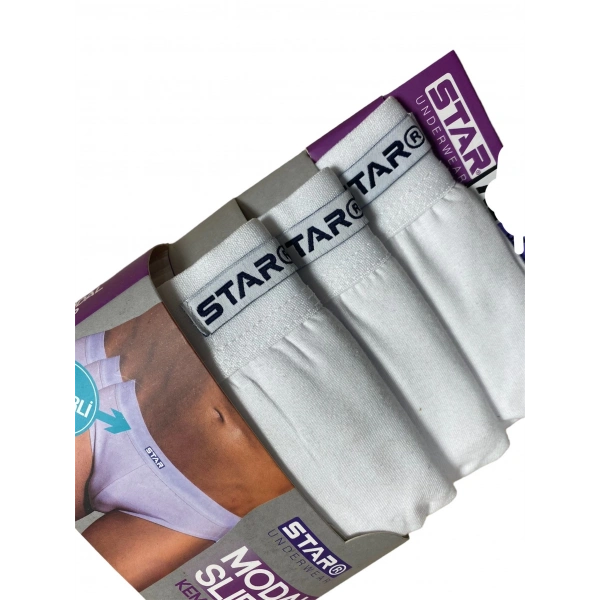 Star Erkek 3lü Modal Slip