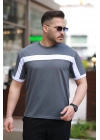 Erkek şerit Detaylı Kısa Kollu T-shirt