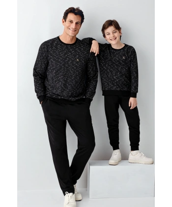 Arnetta 3504-S Erkek Uzun Kol Pijama Takım