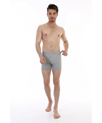 Çift Kaplan  Elastanlı Erkek Boxer