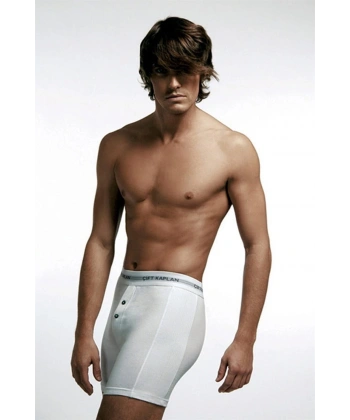 Çift Kaplan  Elastanlı Erkek Boxer