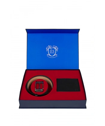 DS Damat 903 Deri Kemer Cüzdan Set