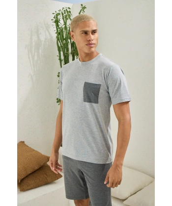 Kocabey 2008 Erkek O Yaka Şortlu Takım