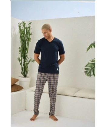 Kocabey 2099 Erkek V.Yaka Pijama Takım