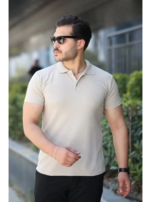 Erkek Kısa Kollu Yakalı Tişört