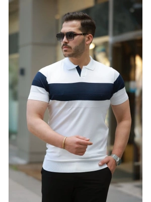 Erkek Yakalı Kısa Kollu Tişört