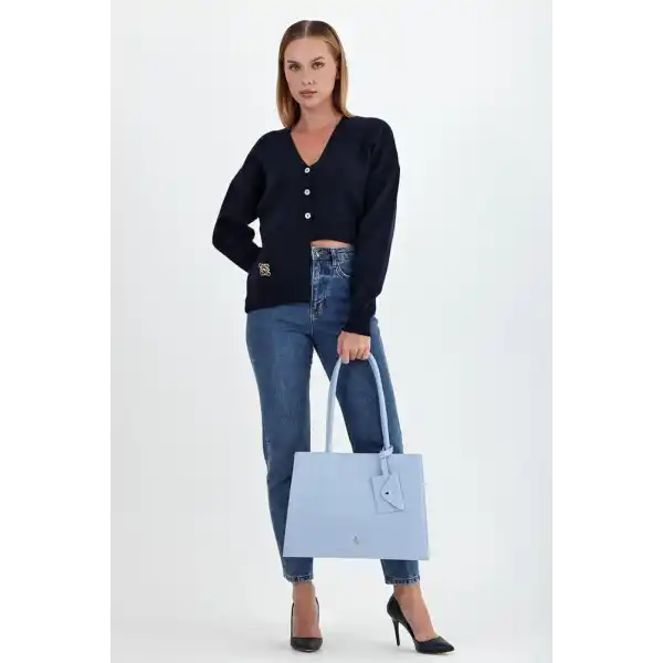 Abella Bebe Mavi Kadın Omuz Çantası