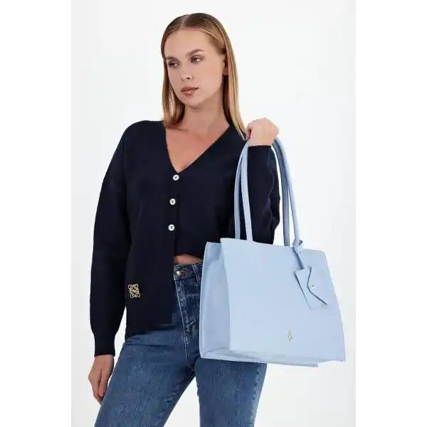 Abella Bebe Mavi Kadın Omuz Çantası