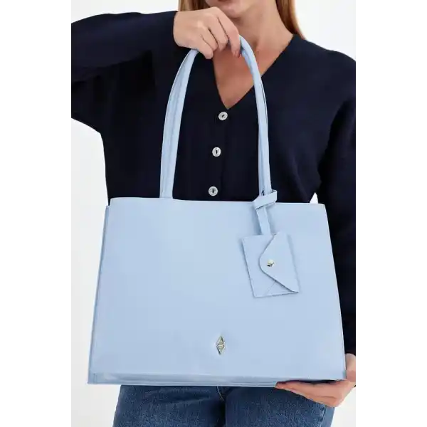 Abella Bebe Mavi Kadın Omuz Çantası