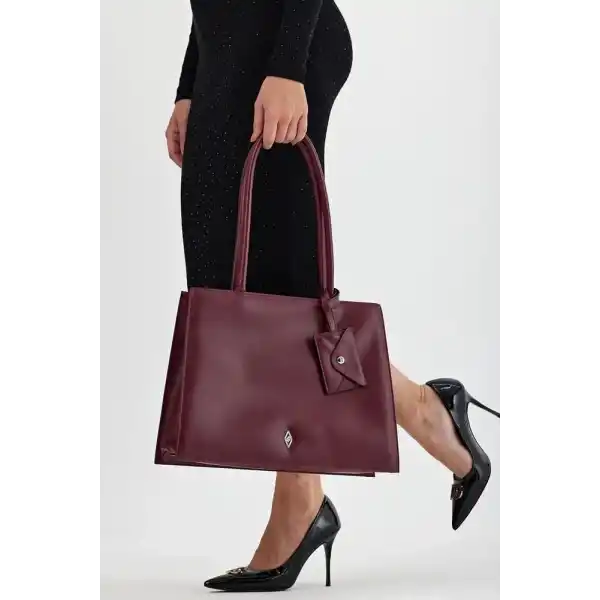 Abella Bordo Kadın Omuz Çantası