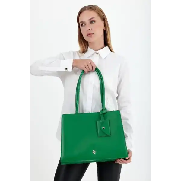 Abella Çimen Yeşili Kadın Omuz Çantası