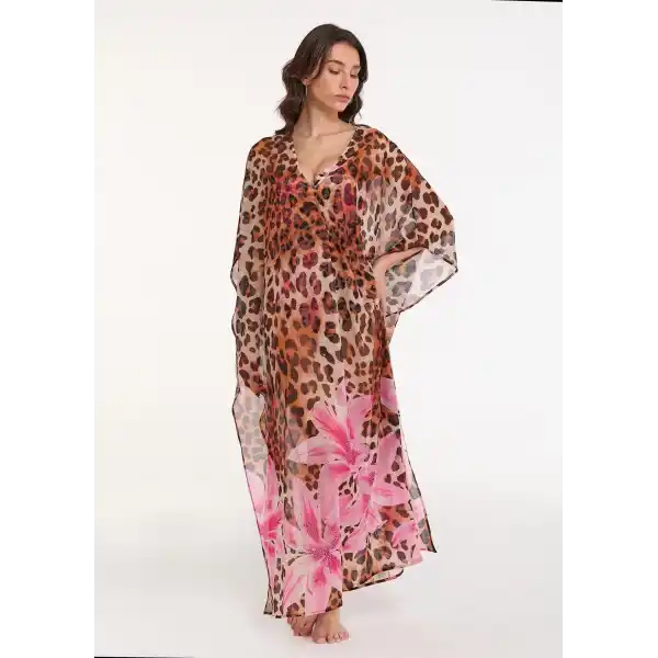 Argento 2083-3024 Kadın Uzun Kaftan