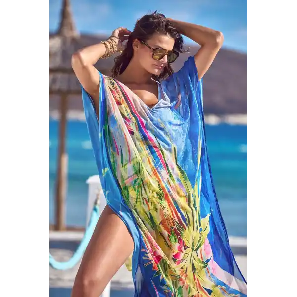 Argento 2083-3044 Kadın Uzun Kaftan