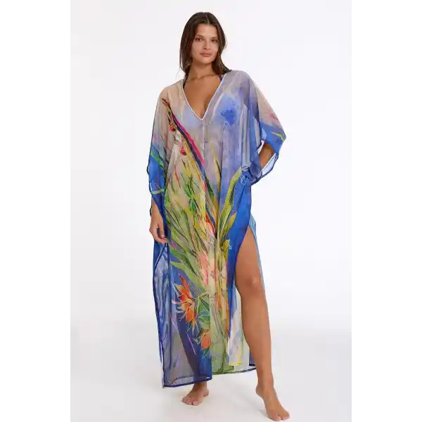 Argento 2083-3044 Kadın Uzun Kaftan