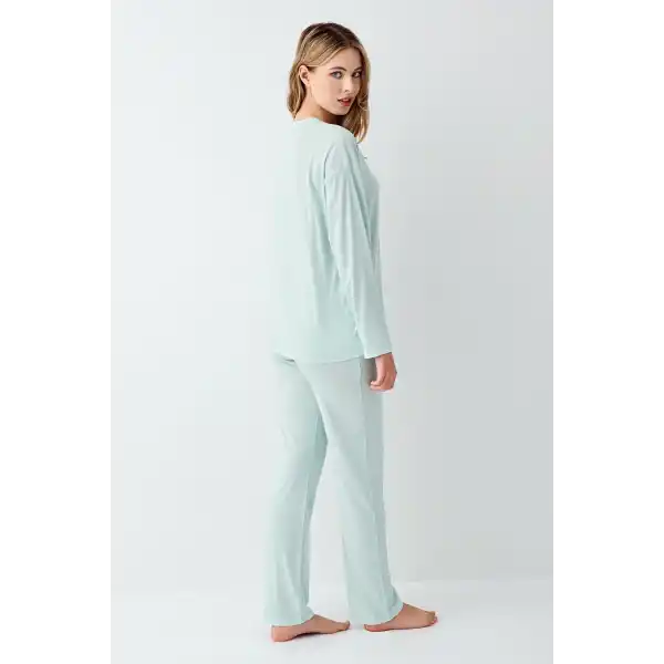 Arnetta 3407-S Kadın Uzun Kol Pijama Takım