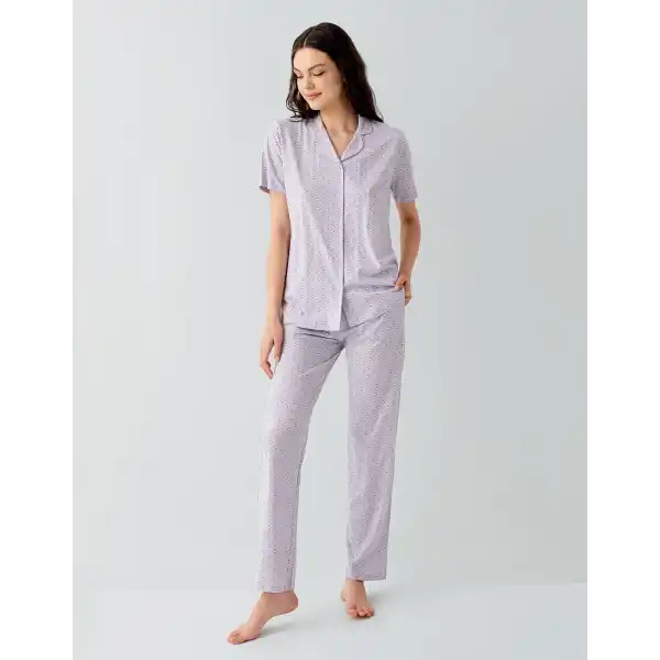 Arnetta 3552-S Kadın Gömlek Pijama Takım