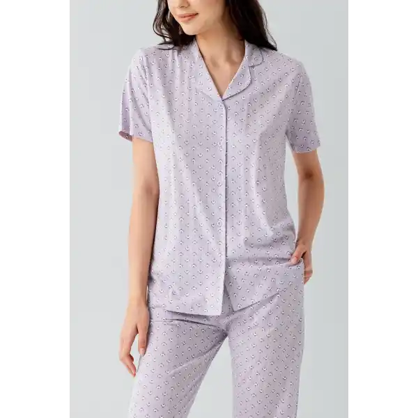 Arnetta 3552-S Kadın Gömlek Pijama Takım