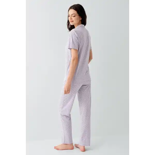 Arnetta 3552-S Kadın Gömlek Pijama Takım