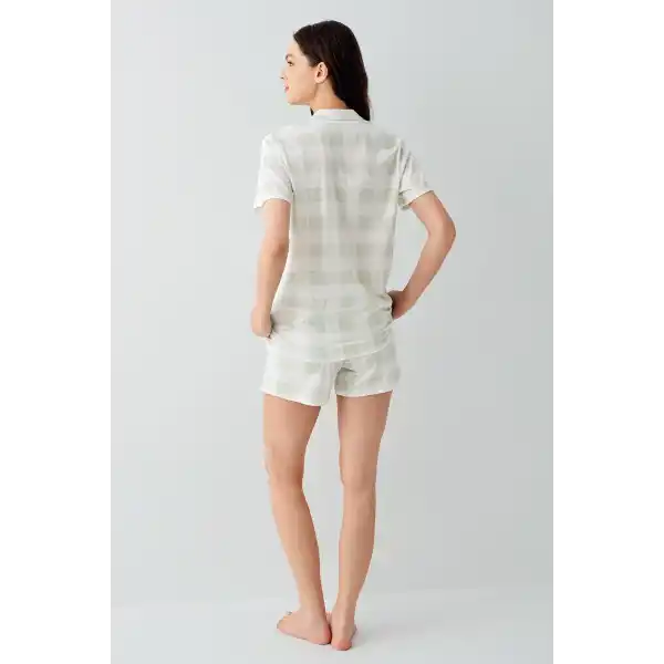Arnetta 3578-S Kadın Gömlek Pijama Şort Takım
