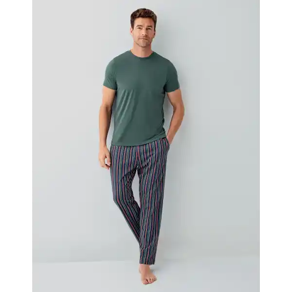 Arnetta 3680-S Erkek Kısa Kol Pijama Takımı