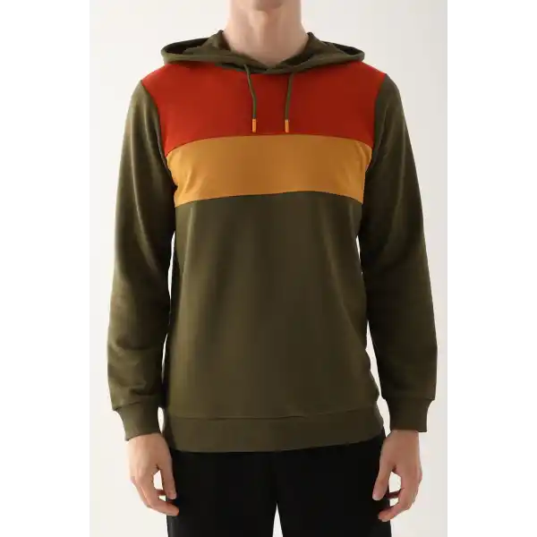 Arnetta AR2785-S Erkek Uzun Kol Kapüşonlu Pijama Takımı