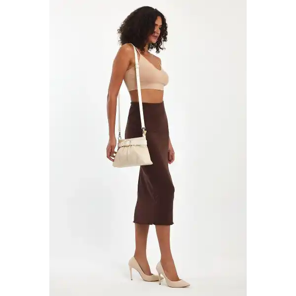 Belle Bej Kadın Omuz Çantası