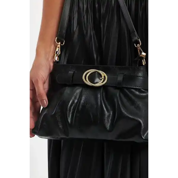 Belle Siyah Kadın Omuz Çantası