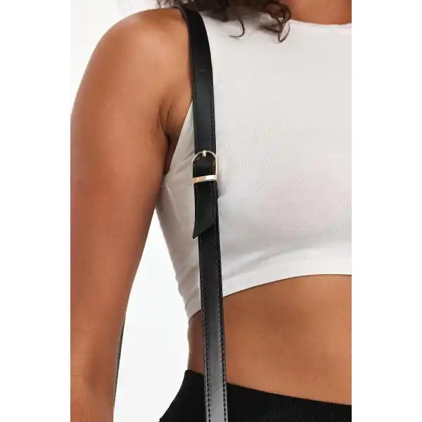 Belle Siyah Kadın Omuz Çantası