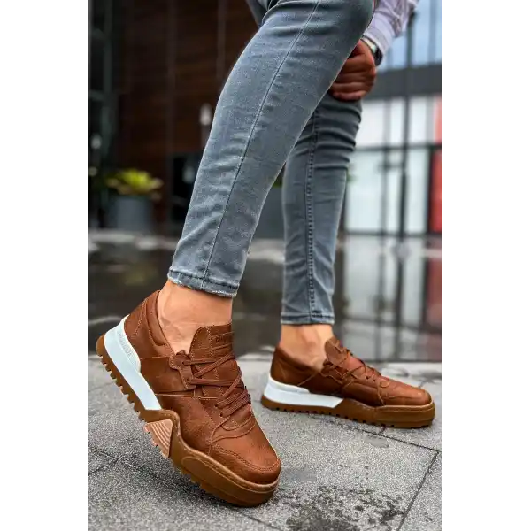 CH067 GTB Warrem Erkek Ayakkabı TABA