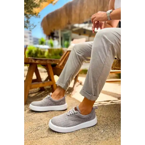 CH173 KBT Velluto Erkek Ayakkabı ANTRASIT