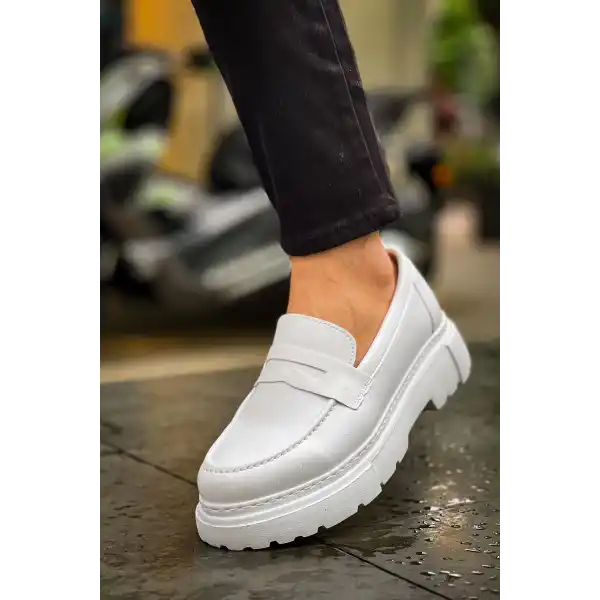 CH2417 FBT Erkek Ayakkabı BEYAZ