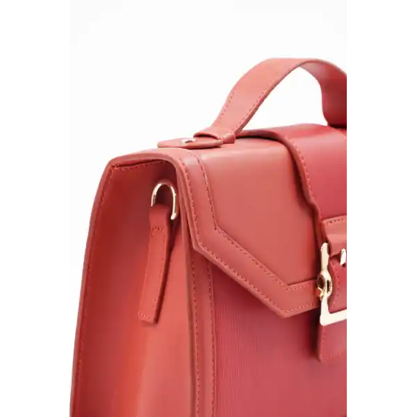 Clement Kırmızı Kadın El Çantası