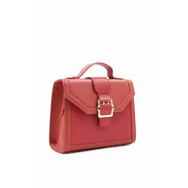 Clement Kırmızı Kadın El Çantası
