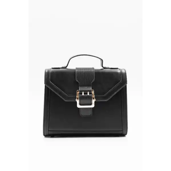Clement Siyah Kadın El Çantası