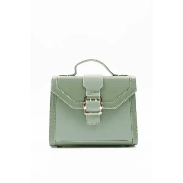 Clement Yeşil Kadın El Çantası