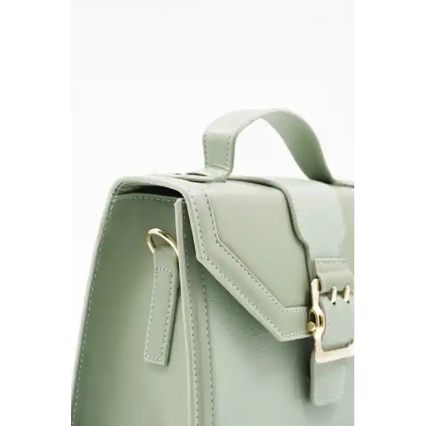 Clement Yeşil Kadın El Çantası